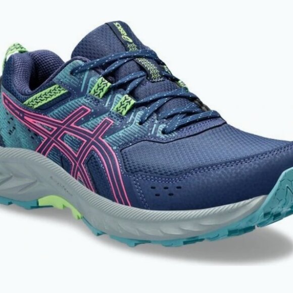 ASICS Women's Gel-Venture 9 Running Shoes, DEEP Ocean/HOT Pink - SIZE- US-10 - Picture 8 of 9